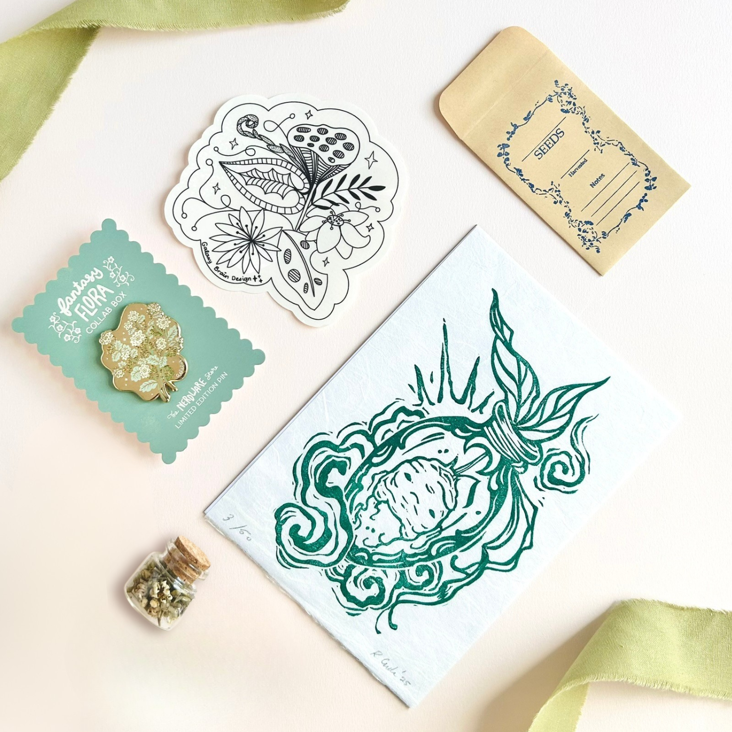 Fantasy Flora Collab Box – The Nerdware Store