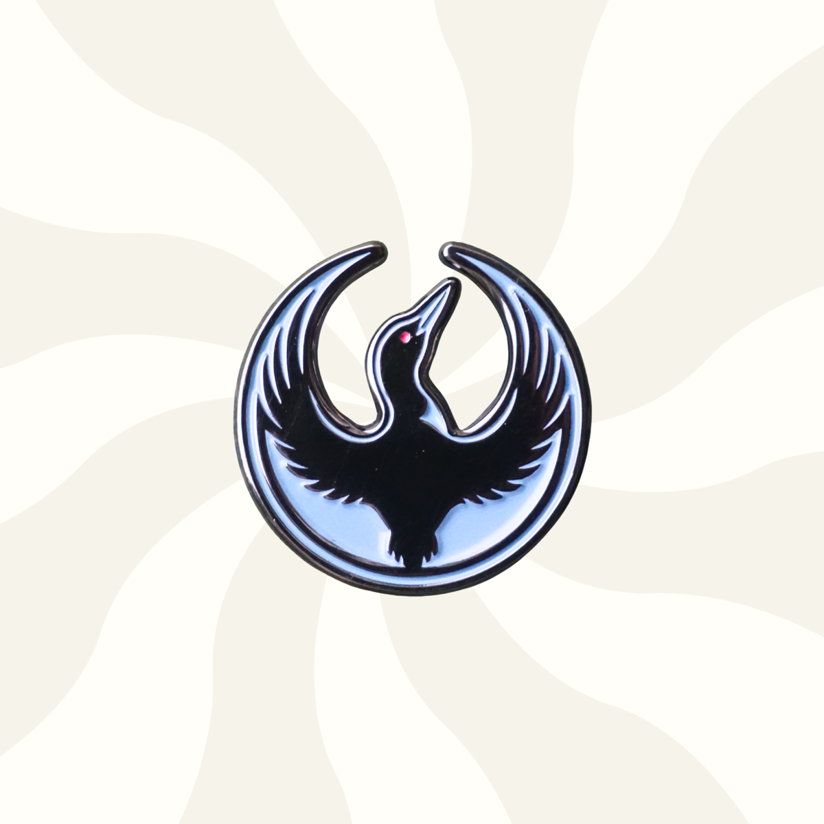 Rebel Loon Pin