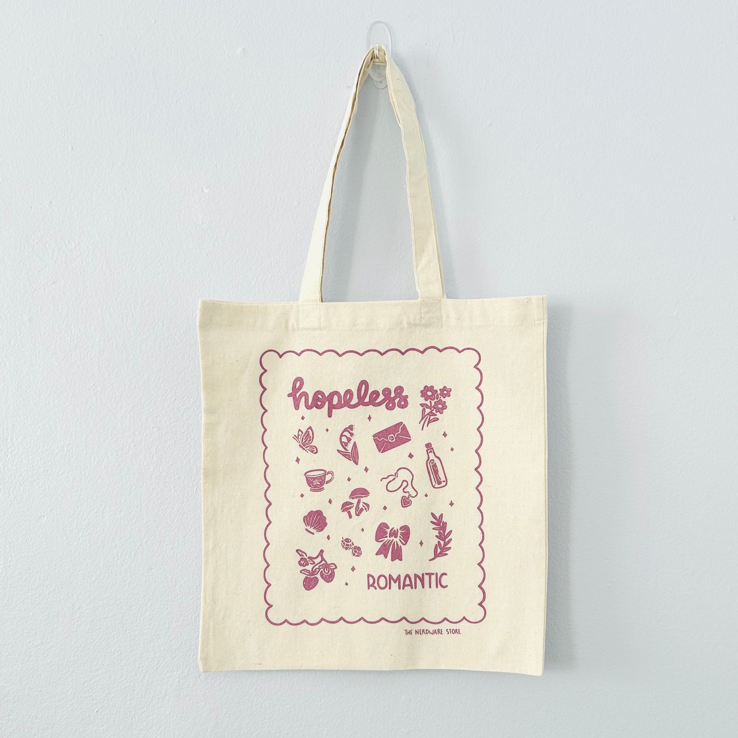 Hopeless Romantic Tote Bag