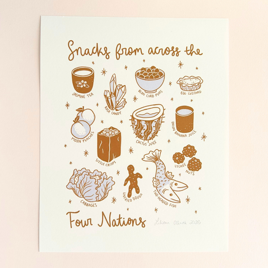 illustrations of food from avatar the last airbender