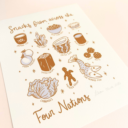 illustrations of food from avatar the last airbender