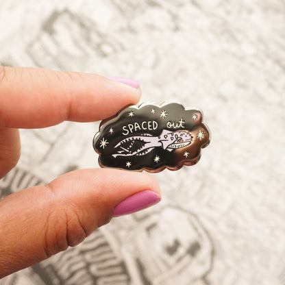 Space Whale Pin
