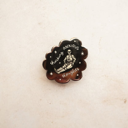 Anxious Droid Pin