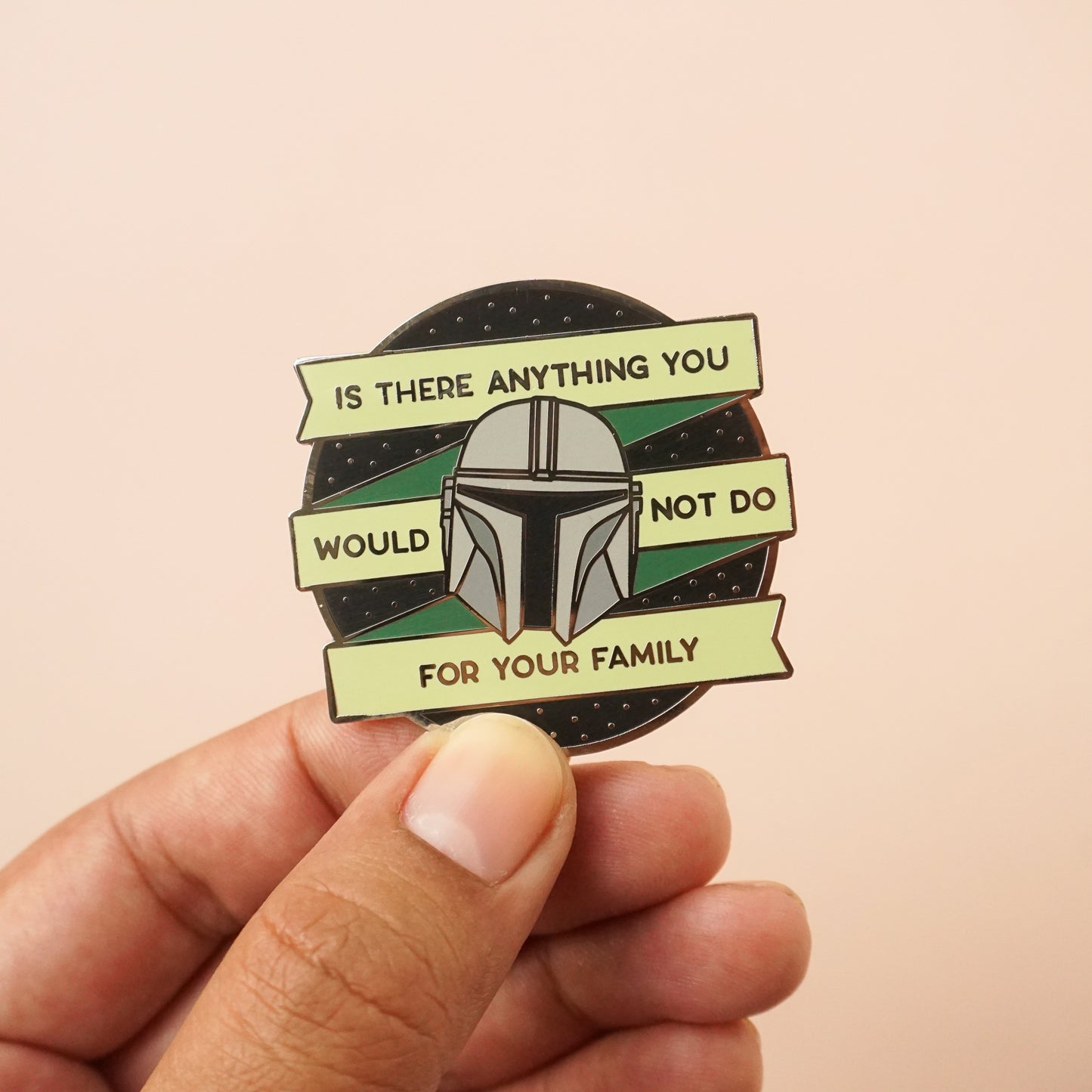 Clan of Two Enamel Pin