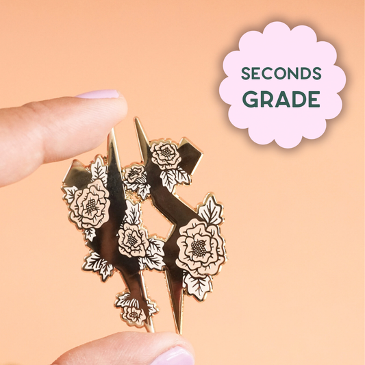 Fulcrum Pin - White & Pink (Seconds Sale)
