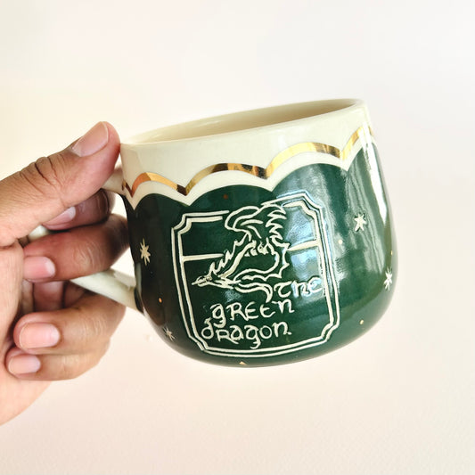Green Dragon Mug (Seconds Sale)