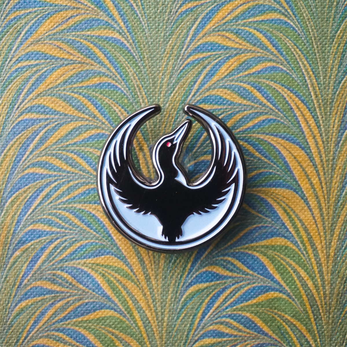 Rebel Loon Pin