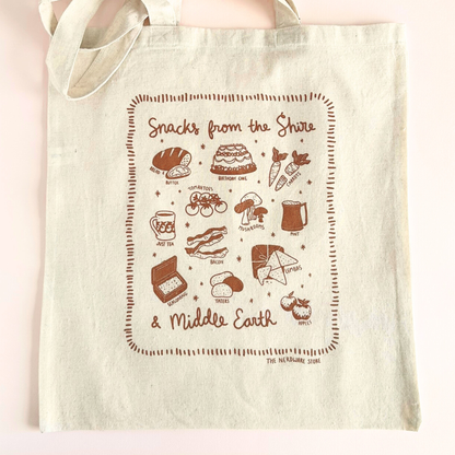 Shire Snacks Tote Bag