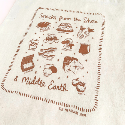 Shire Snacks Tote Bag