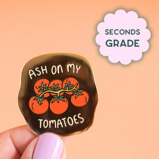 Tomatoes Enamel Pin (Seconds Sale)