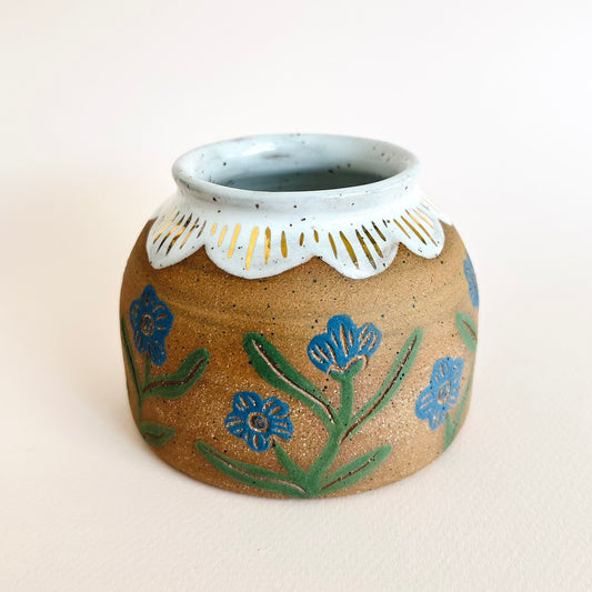 Forget-Me-Not Vase (Seconds Sale)