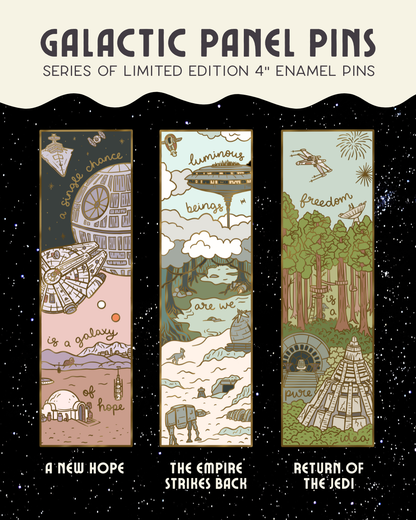 Galactic Panel Pins Pre-Order