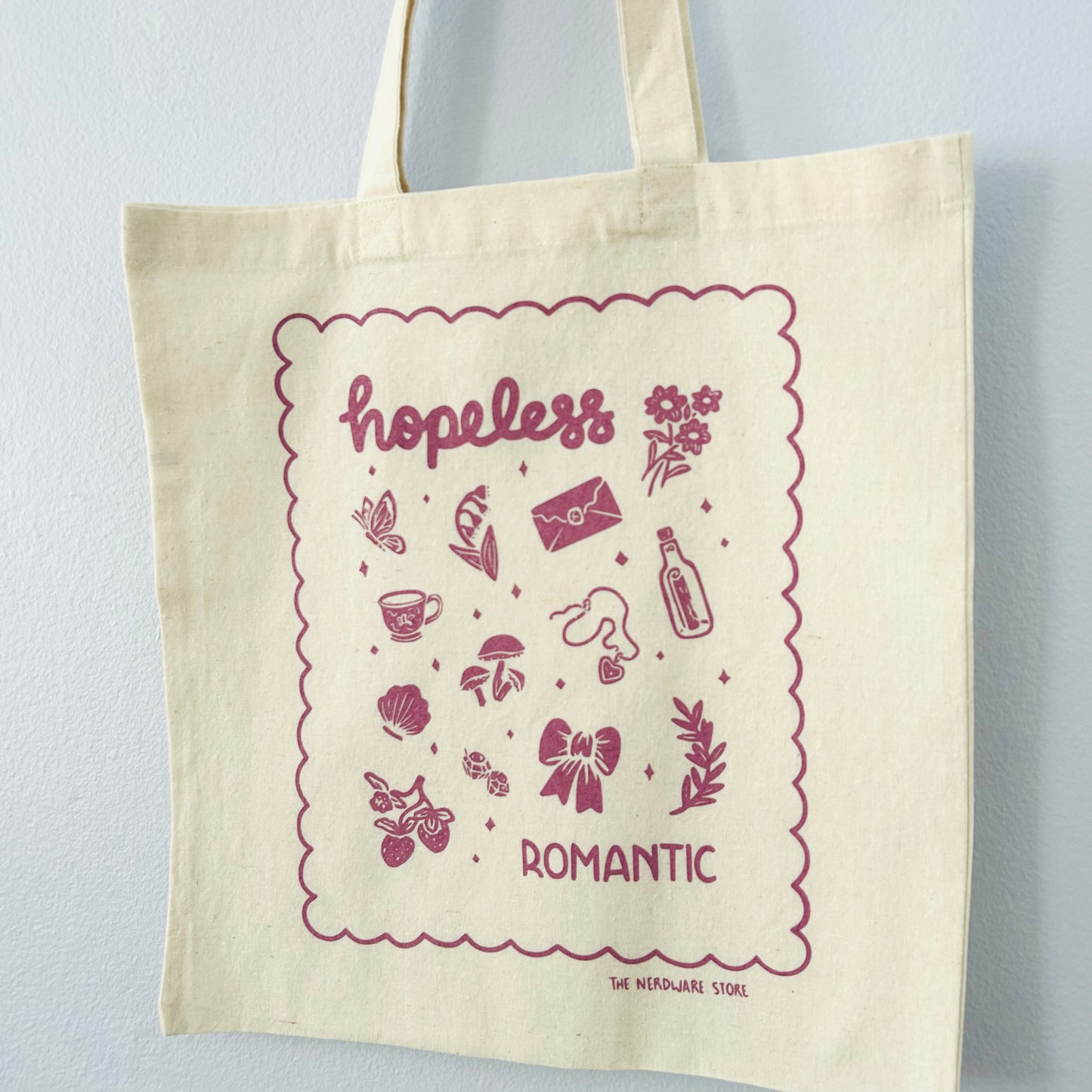 Hopeless Romantic Tote Bag